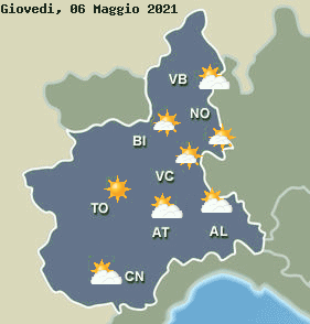UP Meteo Previsioni meteo in Piemonte