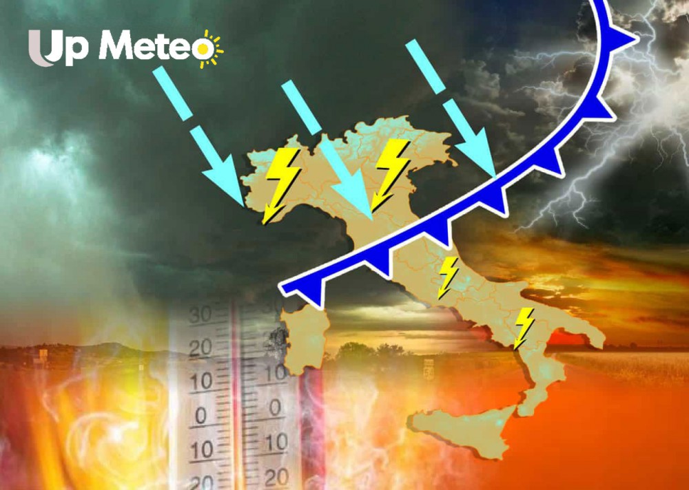 UP Meteo - Articoli Meteo weekend: ancora tanto caldo, ma attenzione ai temporali di calore