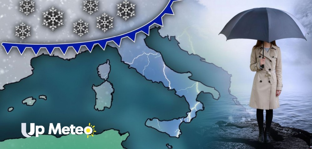 UP Meteo - Articoli Meteo: inverno al via prima del previsto, il tempo resterà instabile fino a fine mese